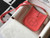 Hermes Evelyne Bag Designer Hermes Mini Crossbody Bag 20397 Gold Buckle Red