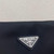 Prada Nylon Prada Triangle shoulder bag 1BH190 Black