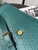 YSL 668863 Gaby Satchel In Quilted Lambskin SEA turquoise