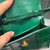 Balenciaga 664676 Hourglass Mini Top Handle Crocodile Bag Green
