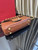 Valentino XW2B0K26 Stud Sign Nappa Shoulder Bag Brown