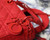 Dior M0505 Mini Dior Lady Bag Red Cannage Lambskin