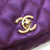 Chanel AS2215 mini flap bag with top handle Bag Purple