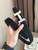 Hermes Women's Leather H Buckle Belt 32MM 19042 Black - luxibagsmall