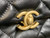 Chanel AS3206 Small Flap bag lambskin gold Black