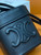 Celine 199263 SMALL BOX cuir triomphe in Smooth Calfskin Black