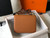 Hermes H082060 Constance Slim Wallet Epsom calfskin Brown