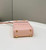 Fendi 8BS051 Mini Sunshine Pink laminated leather shopper