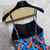 Burberry Monogram Print Stretch Nylon Bikini 80563734