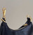 Fendi 7AS089 Nano Fendigraphy Black Snake skin leather Charm 80056S