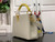 LV M59468 Louis Vuitton Capucines BB Handbag Snow White and Cedrat
