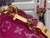 LV M95050 Louis Vuitton Monogram Denim Shoulder Bag Plum