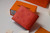 Louis Vuitton Multiple Wallet LV M80422 Monogram Shadow Leather Orange Red