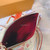LV M92649 Louis Vuitton Pochette Small Hand Bag in White