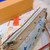 LV M92649 Louis Vuitton Pochette Small Hand Bag in White