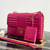 Prada 1BD108 Medium Leather Prada Diagramme Bag Plum