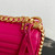 Prada 1BD108 Medium Leather Prada Diagramme Bag Plum