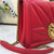 DG BB6652 Dolce Gabbana Medium Devotion crossbody bag in quilted nappa leather Red