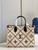 Louis Vuitton M46016 LV M46015 Onthego MM Monogram Crame