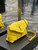 Saint Laurent Lou lou Puffer Mini Bag YSL 620333 Canvas and smooth leather Yellow