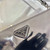Prada 1BC155 Saffiano leather mini bag Blingbing Silver