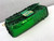 Fendi 8BS049 Mini Baguette 1997 Green Satin Bag with Sequins 0127S