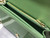 Dior S0204 Lady Dior Pouch Patent Cannage Calfskin Green