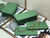 Dior S0204 Lady Dior Pouch Patent Cannage Calfskin Green