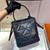 Prada 1BA212 Medium Saffiano Leather Prada Panier Bag in Black - luxibagsmall