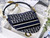 Dior M0446 Dior Saddle Bag Blue Dior Oblique Jacquard