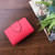 LV M69175 Louis Vuitton LV Pont 9 Compact Wallet Cowhide Leather Red - luxibagsmall