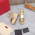 Valentino VLogo Signature Calfskin Wedge Sandal 90MM V78128