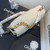 Chanel 19 Large Handbag Lambskin Gold AS1161 Beige