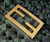 Fendi 8BR600 Baguette Jacquard Fabric Interlace Bag 8267S Green - luxibagsmall