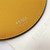 Fendi 8526 Phone Shoulder Bag Yellow
