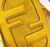 Fendi 8526 Phone Shoulder Bag Yellow