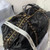 Chanel Maxi Bowling Bag Nylon Gros-Grain Gold-Tone Metal AS3093 Black