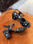 Chanel Women's Sandals G38969 Printed Lambskin Black White C90241