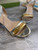 Gucci 655408 Women's Sandal With Chain Leather Silver - luxibagsmall