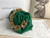 BV 620230 Bottega Veneta Chain Pouch Raintree Bag 92020 Strap 25cm Green Gold