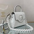 Versace DBFI040 La Medusa Small Handbag 1040 White