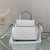 Versace DBFI040 La Medusa Small Handbag 1040 White