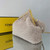 Fendi First Medium Sheepskin Bag 8BP127 Beige