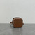 Celine 199263 SMALL BOX cuir triomphe in Smooth Calfskin Tan