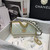 Chanel A86092 WOC 19 Chain Wallet Bag Lambskin Silvey White