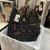 Chanel  Maxi Hobo Bag AS3156 Printed denim gold-tone metal Black