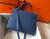 Hermes Sellier Kelly 28cm of Epsom Leather Bag 20338 Blue - luxibagsmall