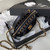 Chanel AP2669 Clutch with Chain Nylon Gros Grain Gold Black