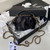 Chanel AP2669 Clutch with Chain Nylon Gros Grain Gold Black
