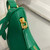 Prada 1BC204 Saffiano Leather Mini-Bag Green